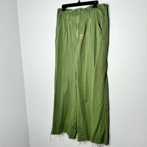 Boyish wide leg green jeans size 31 - Picture 2 of 7